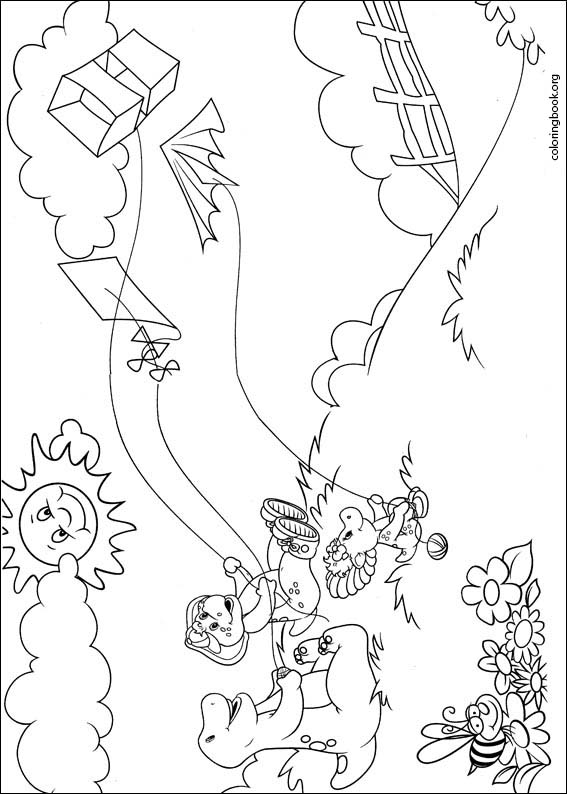 Barney & Friends coloring page (014)