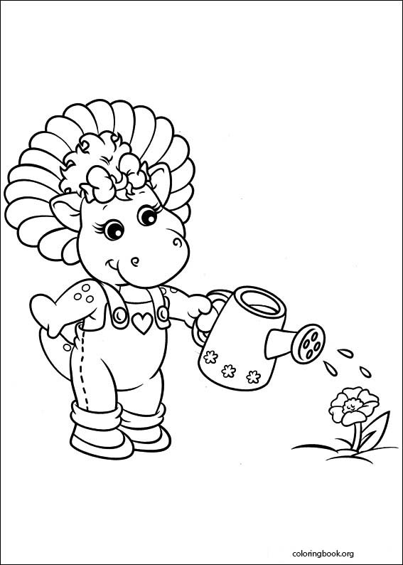 Barney & Friends coloring page (022)