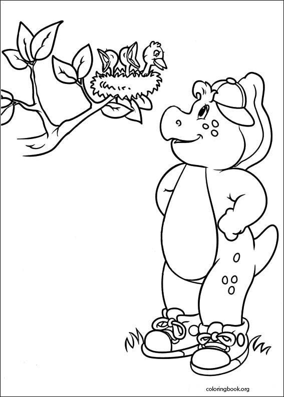 Barney & Friends coloring page (023)