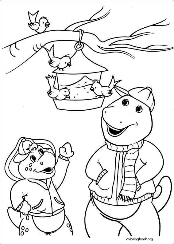 Barney & Friends coloring page (029)