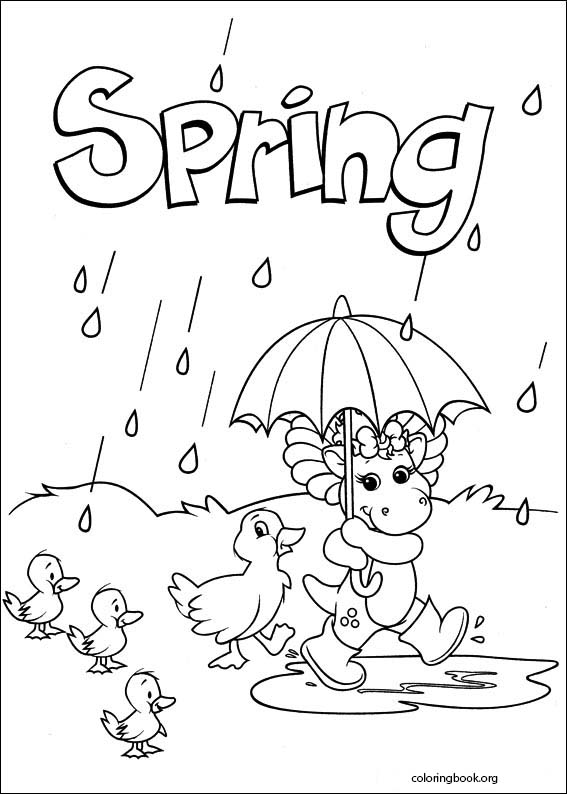 Barney & Friends coloring page (039)
