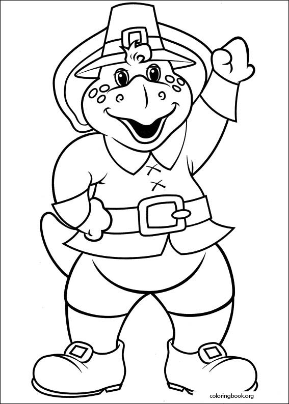 Barney & Friends coloring page (043)