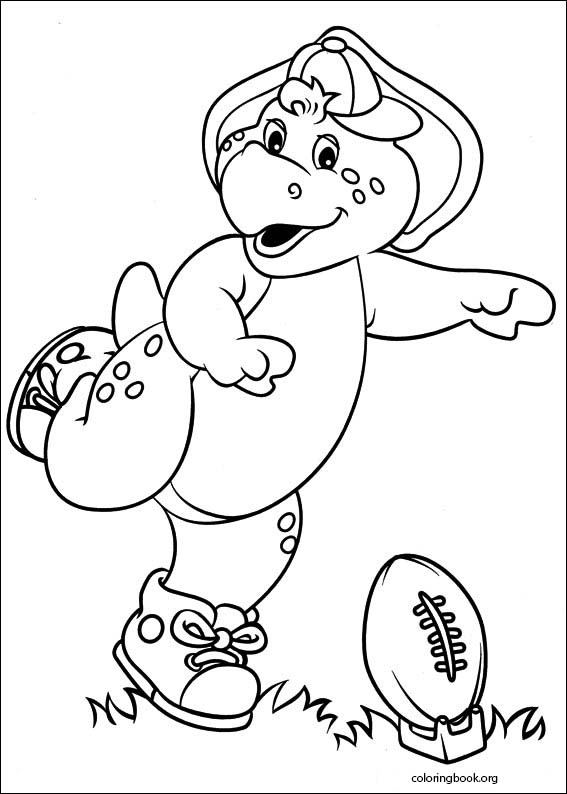 Barney & Friends coloring page (044)