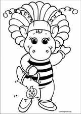 Barney & Friends coloring page (012)