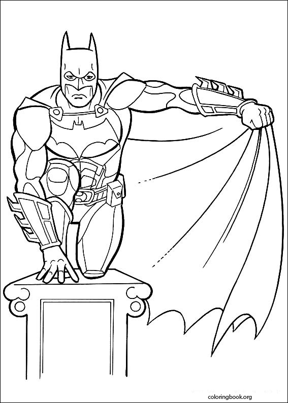 Batman coloring page (001)