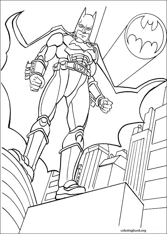 Batman coloring page (018)
