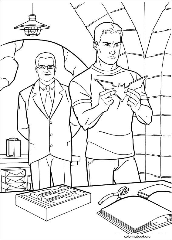 Batman coloring page (020)