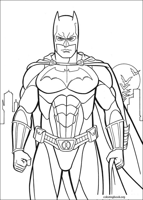 Batman coloring page (026)