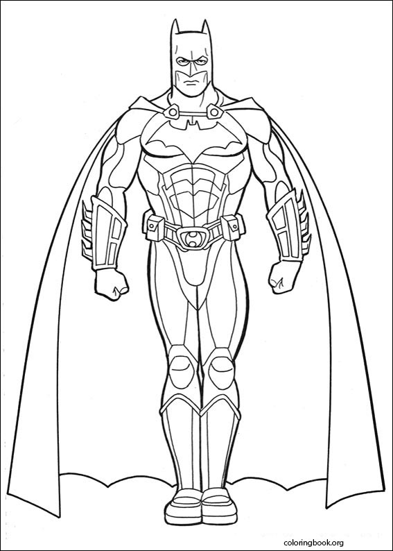 Batman Coloring Page