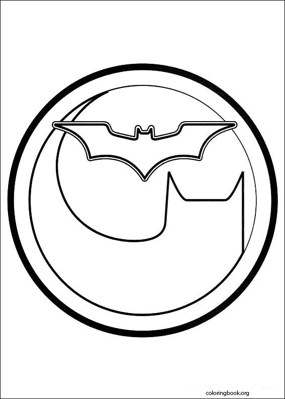 Batman coloring page (032)