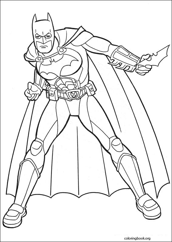 Batman coloring page (036)