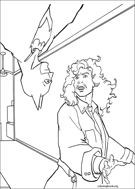 Batman coloring page (040)