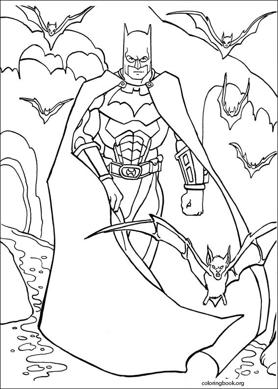Batman coloring page (042)