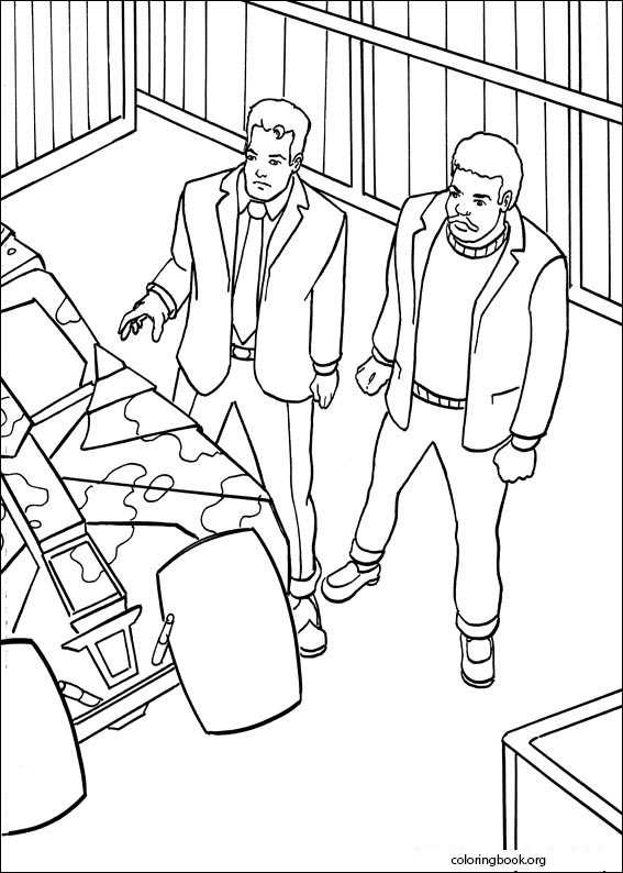 Batman coloring page (046)