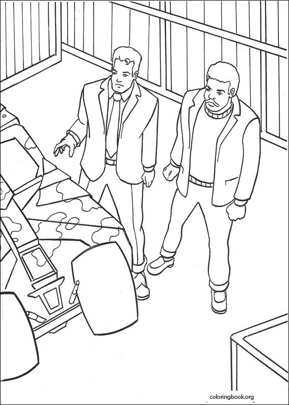 Batman coloring page (050)