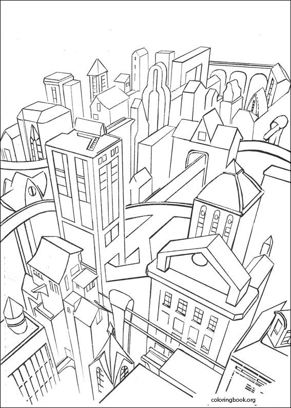 Batman coloring page (052)