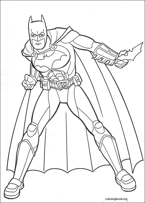 Batman coloring page (055)