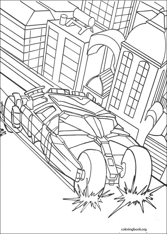Batman coloring page (058)