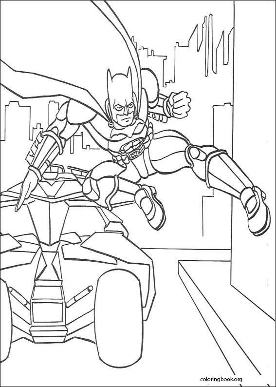 Batman coloring page (060)