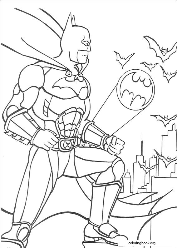 Batman coloring page (062)