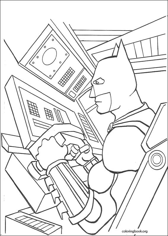 Batman coloring page (072)