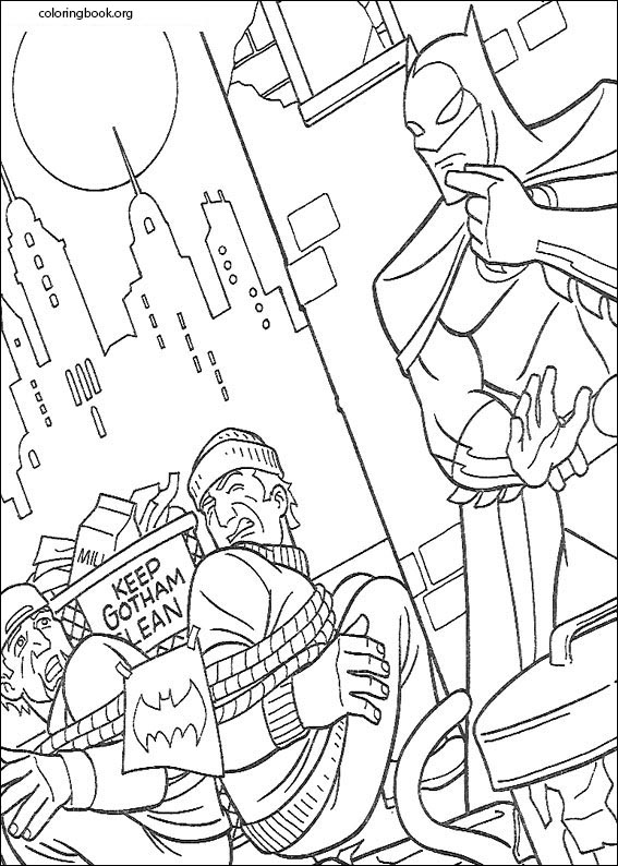 Batman coloring page (073)