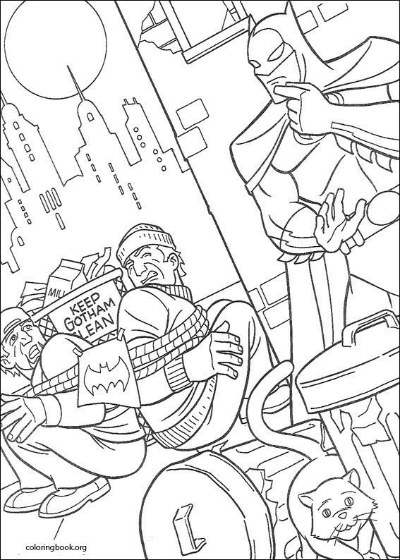 Batman coloring page (077)