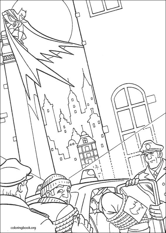 Batman coloring page (078)