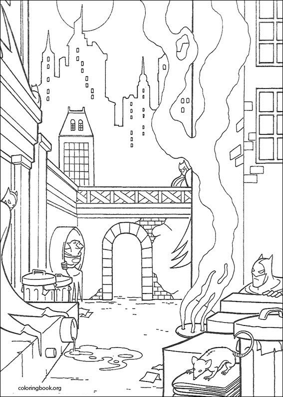 Batman coloring page (081)