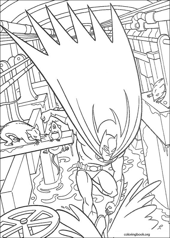 Batman coloring page (082)