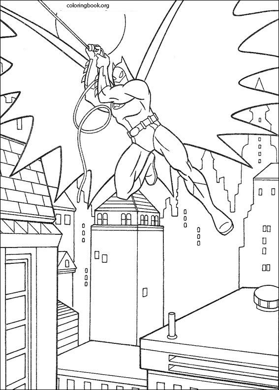 Batman coloring page (083)