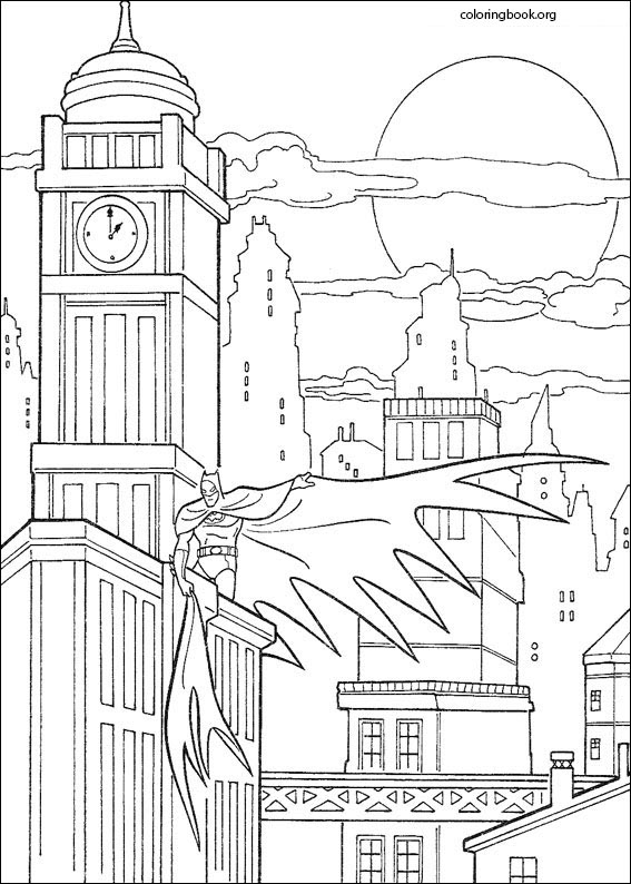 Batman coloring page (085)