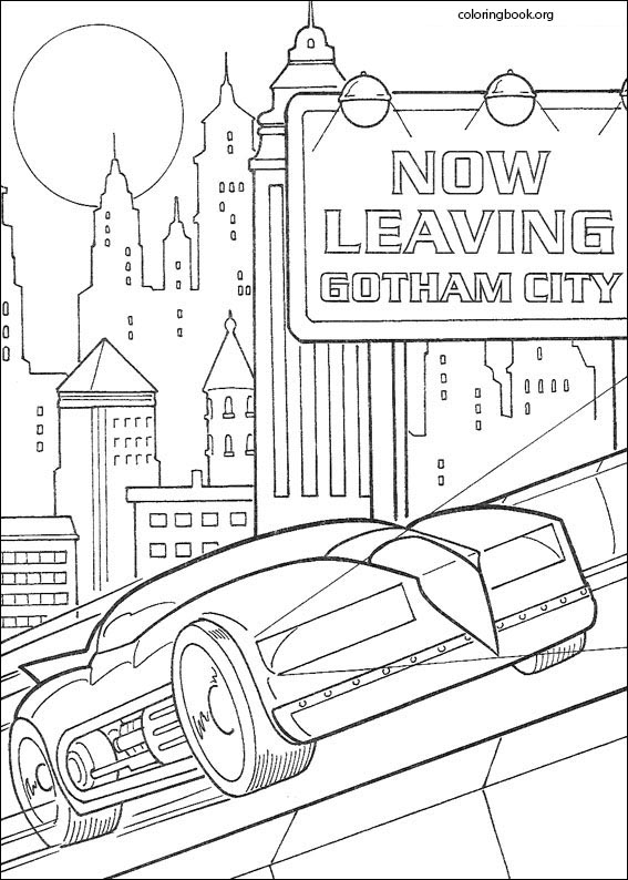 Batman coloring page (086)