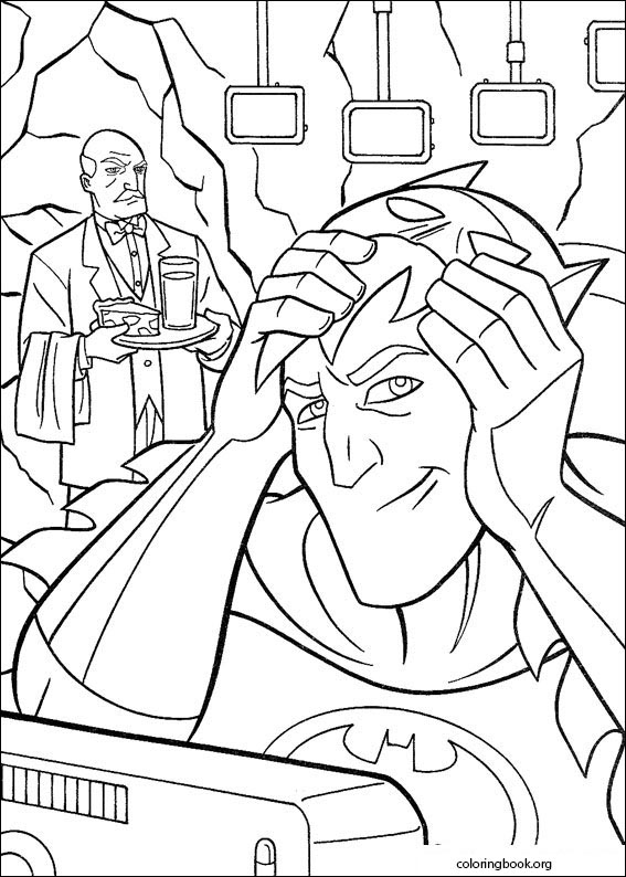 Batman coloring page (090)