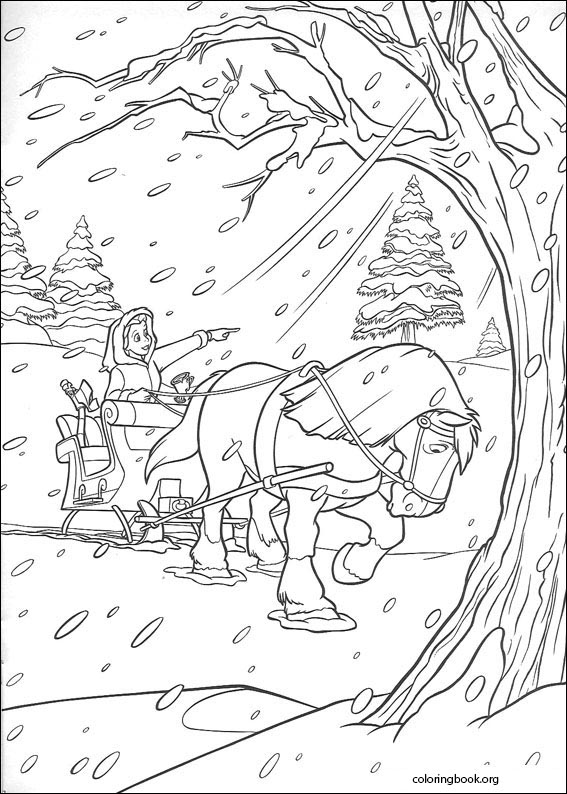 Beauty And The Beast coloring page (011)