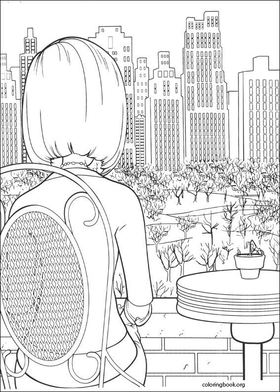 Bee Movie coloring page (001)
