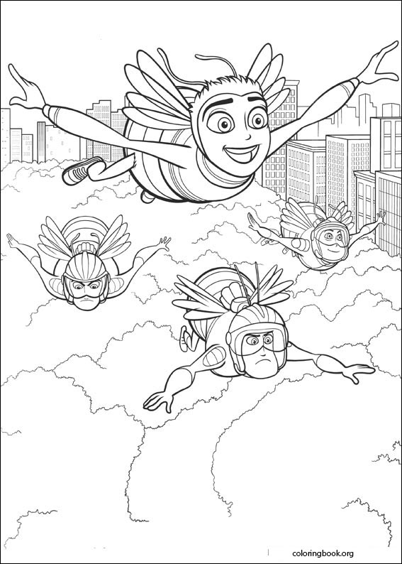 Bee Movie coloring page (002)