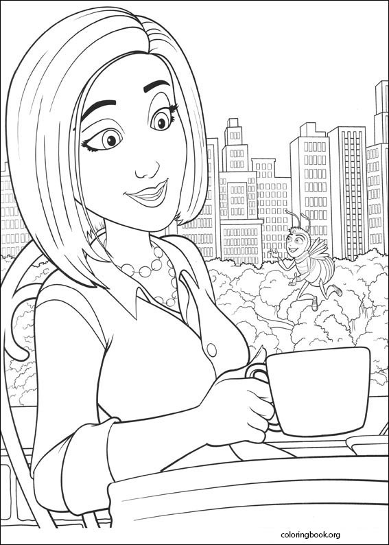 Bee Movie coloring page (005)