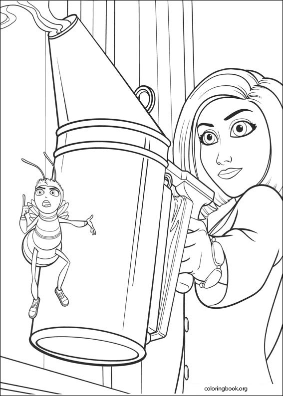 Bee Movie coloring page (008)