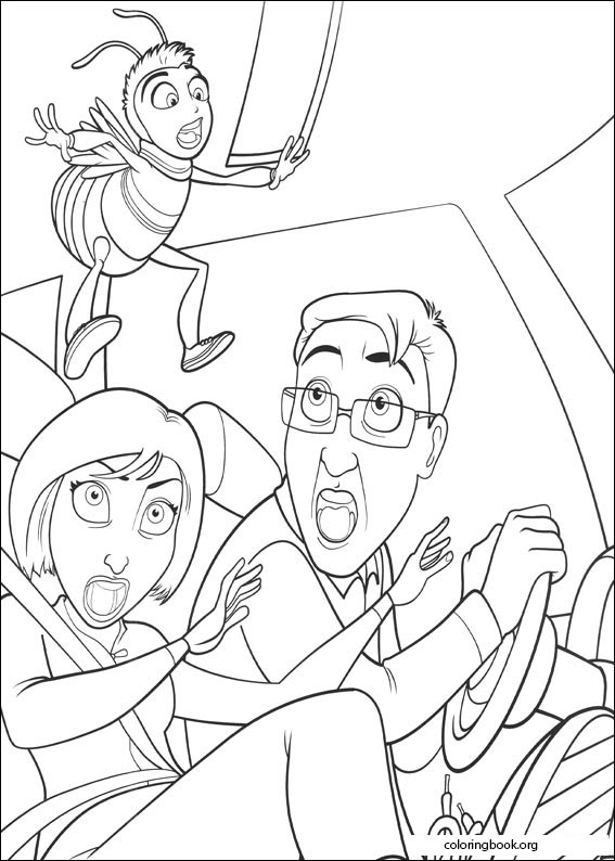 Bee Movie coloring page (031)