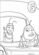 Bee Movie coloring page (007)