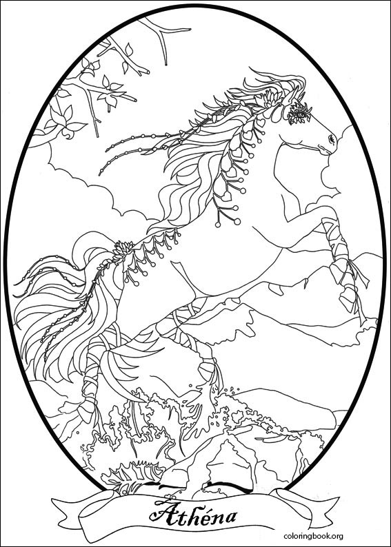 Bella Sara coloring page (006)