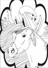 Bella Sara coloring page (001)