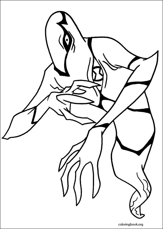 Ben 10 coloring page (008)
