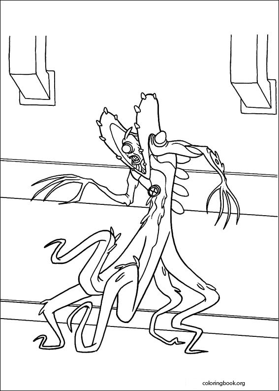 Ben 10 coloring page (010)