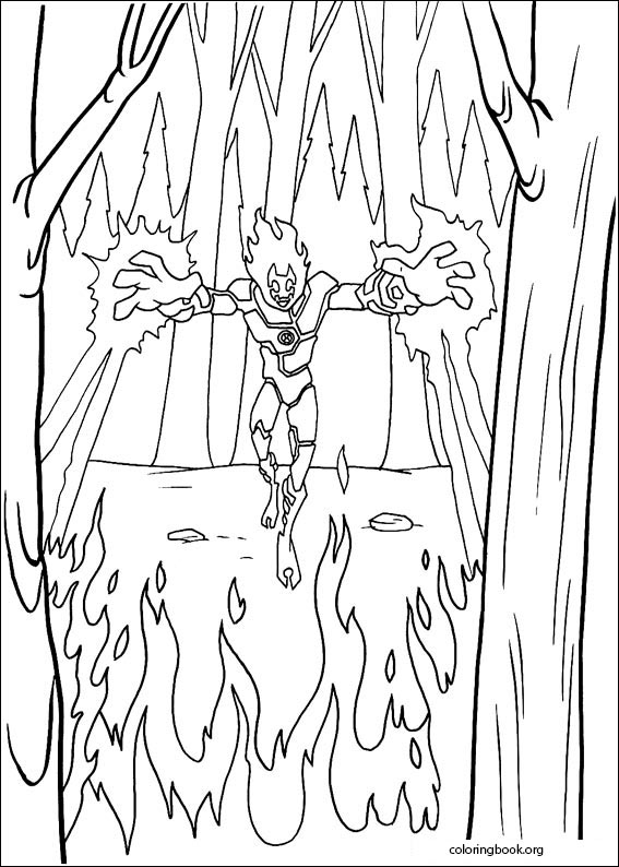 Ben 10 coloring page (011)