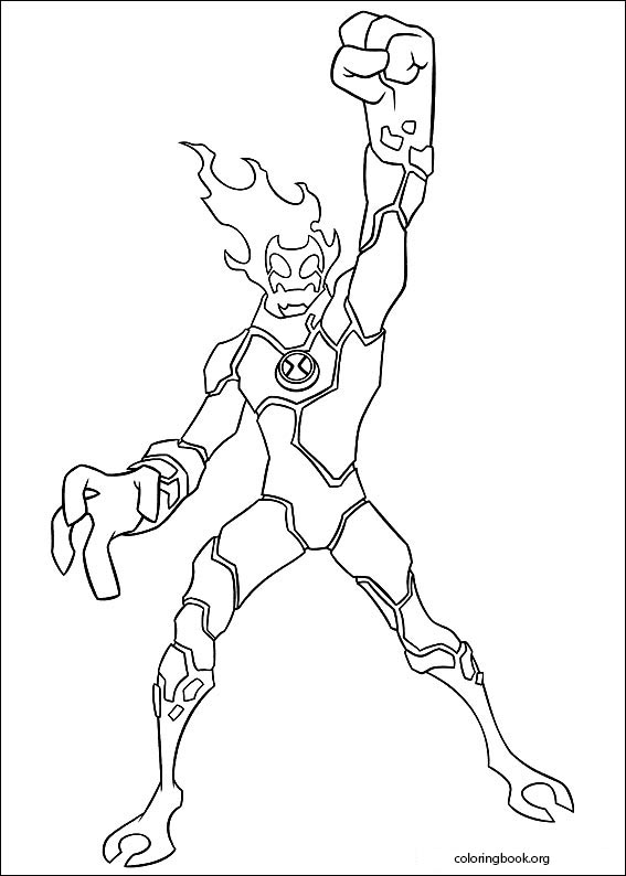 Ben 10 coloring page (013)