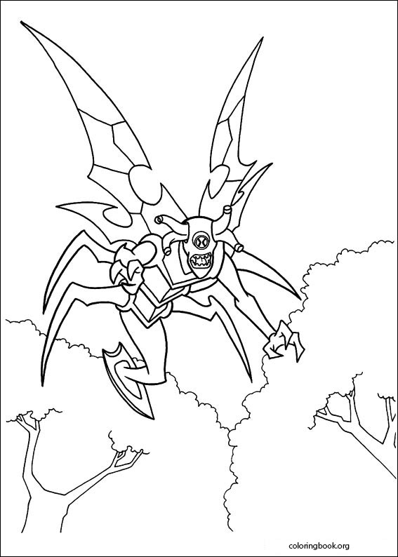 Ben 10 coloring page (015)