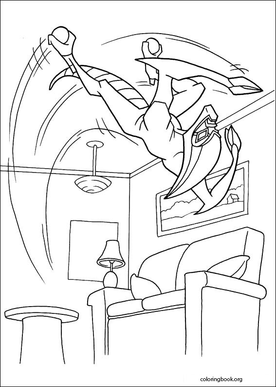 Ben 10 coloring page (024)