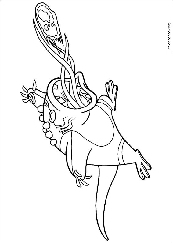 Ben 10 coloring page (026)